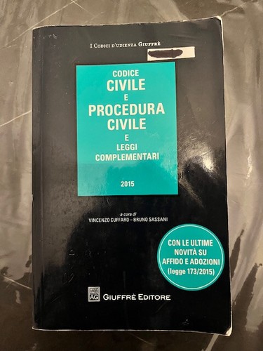 Codice civile procedura - civile, di
