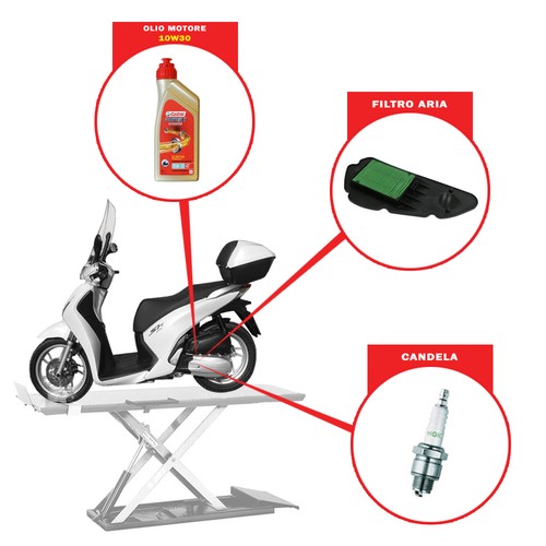 Kit tagliando motore honda - [motore],