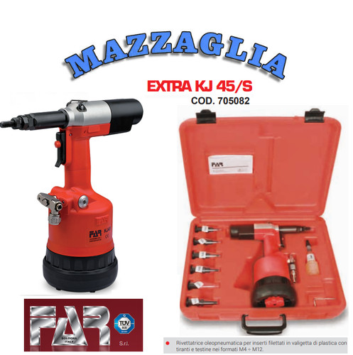 Far extra kj45 rivettatrice - kj45/s,