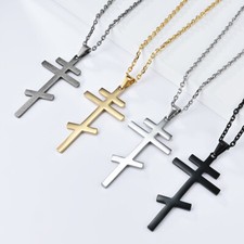 Collana con ciondolo croce in