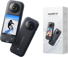 Insta360 X3 5.7K 360 AI Action Camera 4k impermeabile touchscreen