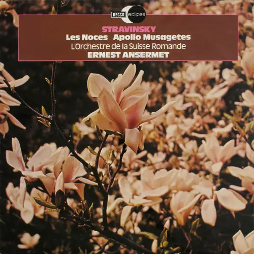 Igor stravinsky les - lp, noces