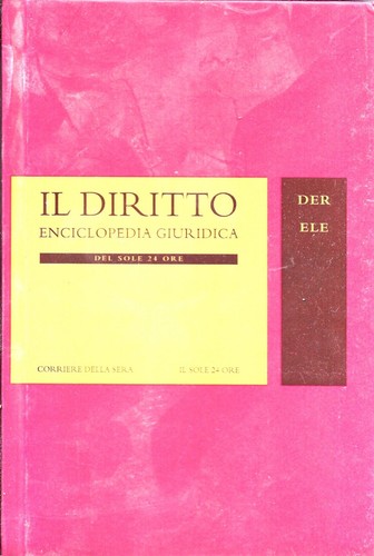 Diritto enciclopedia - il,