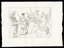 SCENA SU VASO ANTICO ,  di