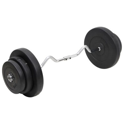 Vidaxl bilanciere curvo - curvo, con