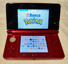 Nintendo 3DS Rosso (Metallic Red) 128Gb PERSONALIZZATO