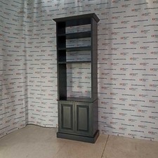 Libreria Vintage Laccata Color Grigio Antracite Italia Design Anni 90