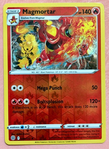 Magmortar electivire carte - magmortar, &