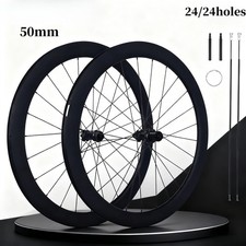 Set ruote in fibra di carbonio