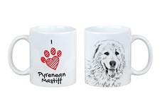 Mastino dei Pirenei tazza con cane Ti amo Art-Dog