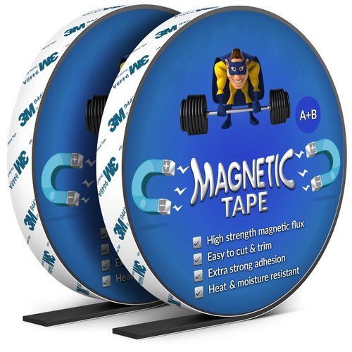 Nastro magnetico autoadesivo - nastro,