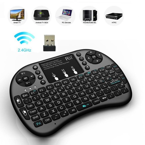 Rii mini tastiera wireless - i8+,