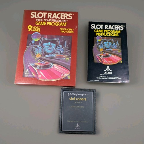 Slot racers atari 2600 gioco - racers,