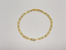 Bracciale uomo vero oro giallo