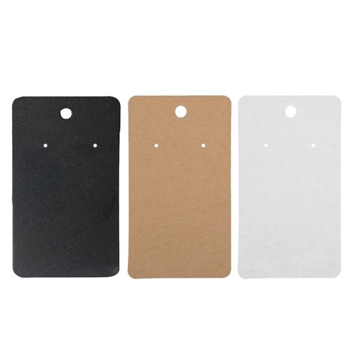 100pcs retro orecchino carte - 100pcs,