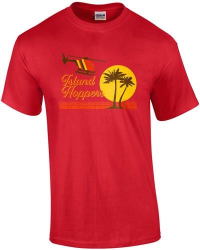 Island hoppers maglietta - island,