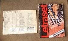 Vintage 1976 Letraset Typeface