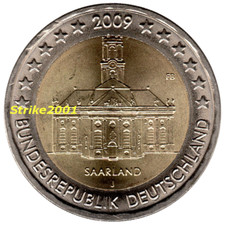 2 EURO COMMEMORATIVO GERMANIA 2009 FDC Saarland