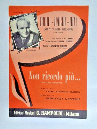 Dighe daghe non ricordo - -,
