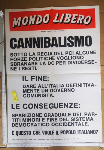 Manifesto originale politica - manifesto,