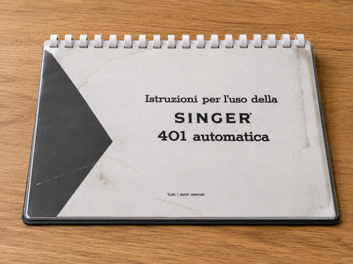 Manuale singer 401 automatica - manuale,