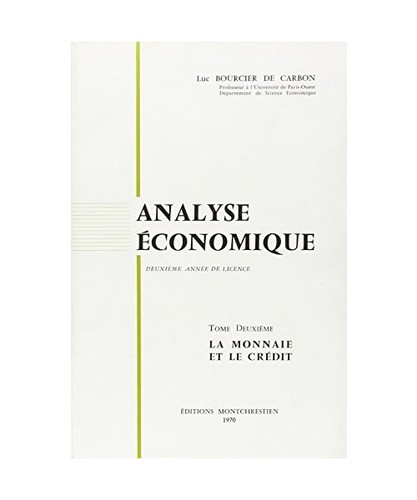 Analyse economique la - analyse,