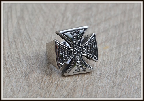 Anello sigillo croce malta - anello,