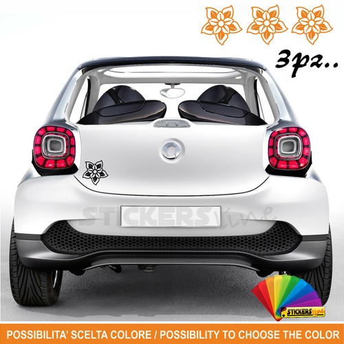 Kit adesivi fiori - auto, moto