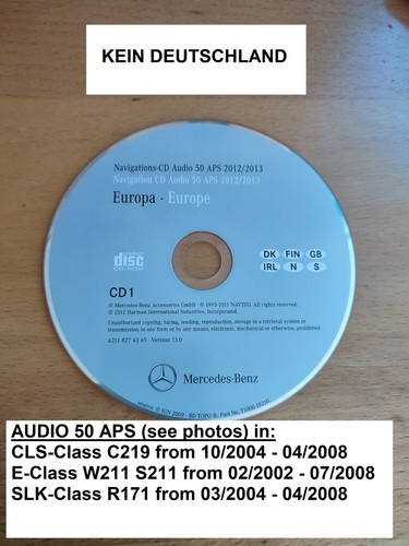 Navigazione mercedes audio - cd,