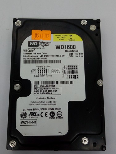 Hdd western digital 160 - hdd,