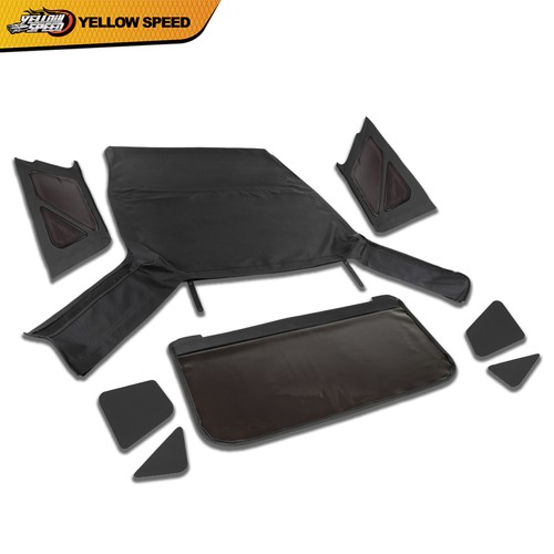 Black soft top - soft, tinted