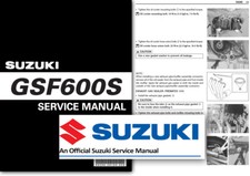 Suzuki GSF600 Bandit Manuale