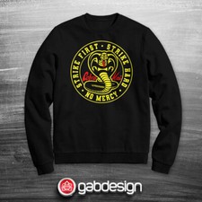 Felpa nera Cobra Kai Serie TV