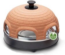 EMERIO Po-115984 Macchina E Forno Per Pizza 6 Pizza (e) Nero, Arancione 1200 W