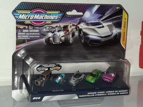 Micro machines garage icons - machines,
