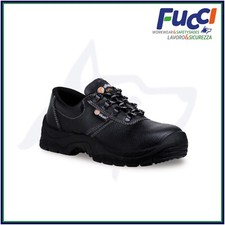 Scarpe Antinfortunistica S1P basse nero Uomo Donna Alba&n K05 Scarpe da lavoro