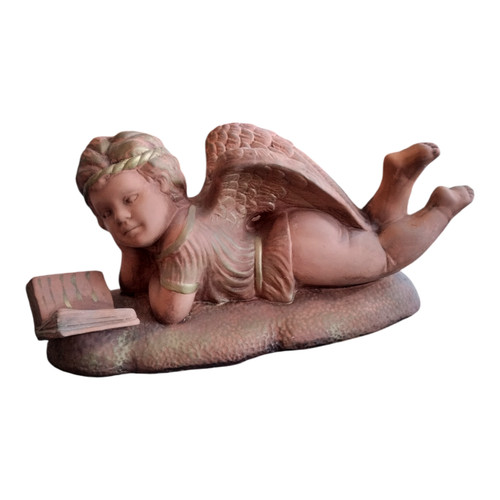 Statua angelo terracotta - statua,