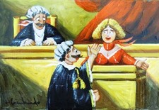 SALVO LOMBARDO OLIO SU TELA