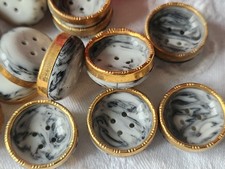 Set Di 6 Bottoni Vintage