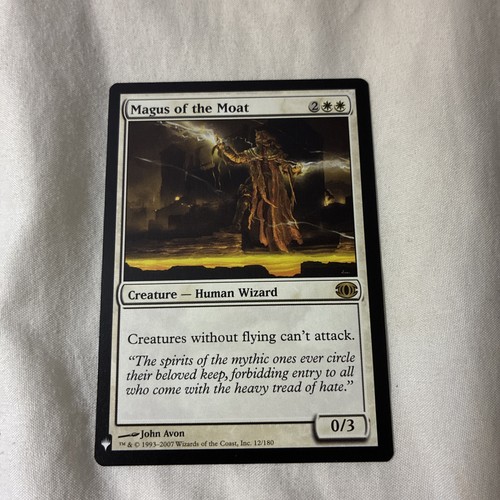 Mtg magus the moat mystery - magus,