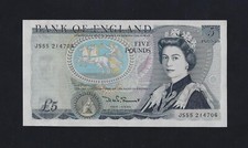 GRAN Bretagna 5 sterline 1980