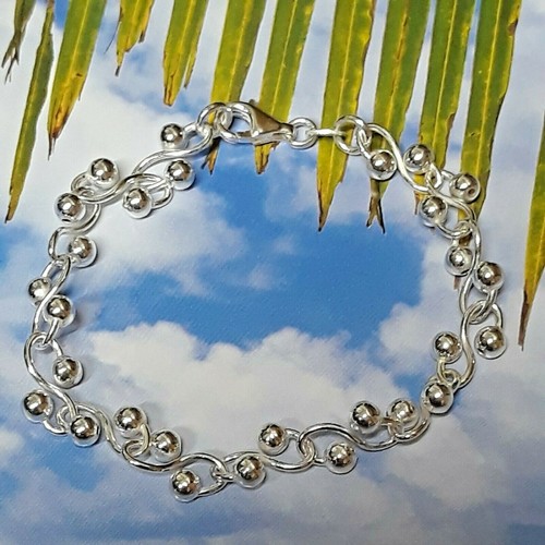 Bracciale argento sterling - in,