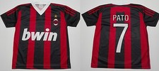 MONDO REPLICA JUNIOR MILAN A.C. MAGLIA 2008/2009 PATO 1^ HOME 6  ANNI  PERFETTA
