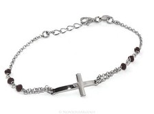 bracciale rosario argento 925