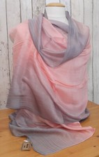 Sciarpa seta grigio rosa corso