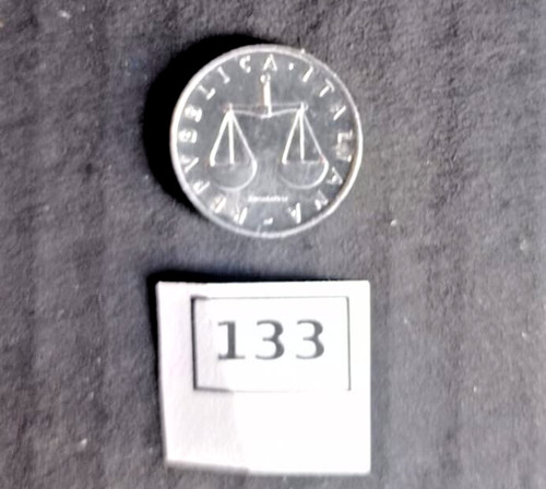 Lotto 133 1 lira 1958 - -,