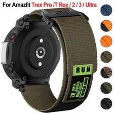 Cinturino Nylon per Amazfit T-Rex 2 3 Ultra Watch Band Trex Pro T Rex Sport Bracelet