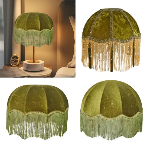Paralume leggero con nappe