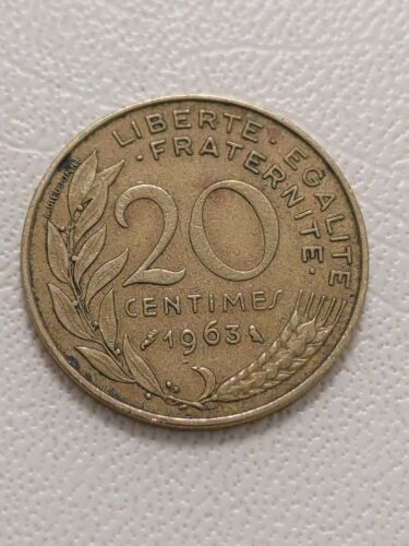 Moneta centimes 1963 - centimes,