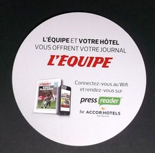Newspaper L’Equipe Accor